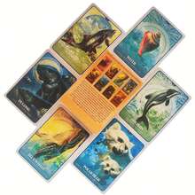 Karty wróżbiarskie Animal Oracle / Mystic Message Fortune Telling, zabawki wróżbiarskie dla nastolatków - 1 - Zobacz 6