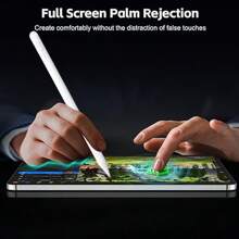 Stylus Pen For IPad 11/10/9/8/7/6, Capacitive Tip, Smooth Writing, Palm Rejection, Fast Charging, Compatible With IPad Air 3/4/5/6/Mini/Ipecac Fro, Essential For Office & Study