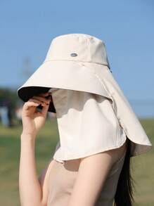 1 Versatile Hat With Wide Brim, Good Breathability, Protects Neck, Covers Face, Sun-Shading & UV Protection, Sweet & Fashionable, Suitable For Outing, Travel, Outdoor Activities, Cycling, Hiking