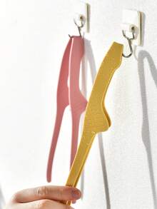 1 件一体式牛排夹，带支架，耐热厨房食物夹，适用于烘烤、烧烤、烘焙面包和蛋糕，家庭使用