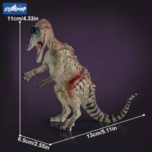Juego de juguetes de dinosaurios gigantes, grandes juguetes de dinosaurios realistas para niños de 3 a 5 años - Regalos perfectos de dinosaurios para niños en cumpleaños - Figuras de juguete de dinosaurios con detalles pintados a mano - Figuras de dinosaurio gigantes