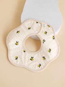 新生儿花瓣形围嘴，360°旋转围嘴，防止吐奶， - 彩色 - 查看 10