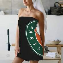 Fourgar Roland Paris Tennis Tournament Beach Towel - Quick Drying, Soft & Absorbent Polyester Blend, Vibrant Red & Green Tennis Design With "Roland Paris" Logo, Lightweight For Beach, Pool, Travel, Camping, Surfing, Outdoor Activities, Sports Design, Fast Drying Fabric Beach Essentials - Multicolor - View 4