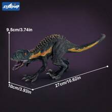Juego de juguetes de dinosaurios gigantes, grandes juguetes de dinosaurios realistas para niños de 3 a 5 años - Regalos perfectos de dinosaurios para niños en cumpleaños - Figuras de juguete de dinosaurios con detalles pintados a mano - Figuras de dinosaurio gigantes