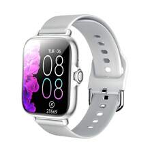 Hot New Comfortable Silicone Band Smart Watch For Men And Women, 1.83" Full Screen Touch, Dial/Answer Calls, Calorie Counter, Multi-Sport Modes, Notification Alerts, Alarm Clock, Suitable For Android And IOS Smartphones, Perfect Gift For Various Festivals And Celebrations