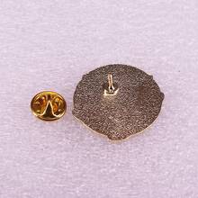 Purple Flower And Moth Brooch Peripheral Accessories Badge - Multicolor - View 2