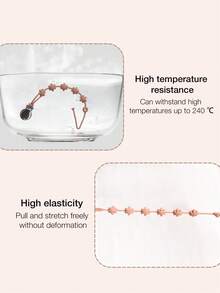 1-3pcs Baby Daisy Anti-Lost Hanging Strap, Suitable For Baby Bottles, Pacifiers, Teethers, Toys Silicone Anti-Drop Chain - Multicolor - View 8