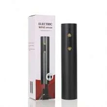 1pc Electric Wine Bottle Opener - Ideal For Parties And Wine Enthusiasts - Kitchen Accessory Gift, Wine Opener Gift For Housewarming, Wedding, Father's Day