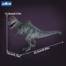 Juego de juguetes de dinosaurios gigantes, grandes juguetes de dinosaurios realistas para niños de 3 a 5 años - Regalos perfectos de dinosaurios para niños en cumpleaños - Figuras de juguete de dinosaurios con detalles pintados a mano - Figuras de dinosaurio gigantes