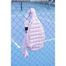 Bolsa de bandolera acolchada para pickleball - Rojo - Ver 7