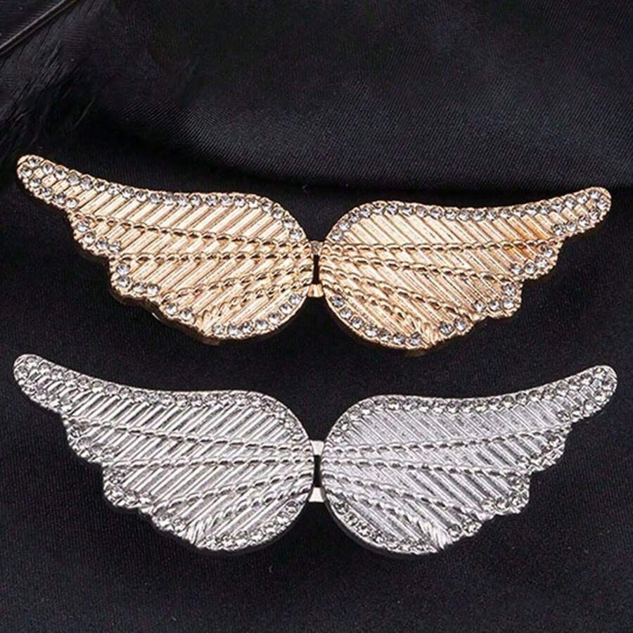 1对/2对/4对腰部塑形翼扣，带可拆卸无钉无缝扣，适用于牛仔裤 - 可拆卸腰带缩减器、腰带 - 彩色 - 查看 1