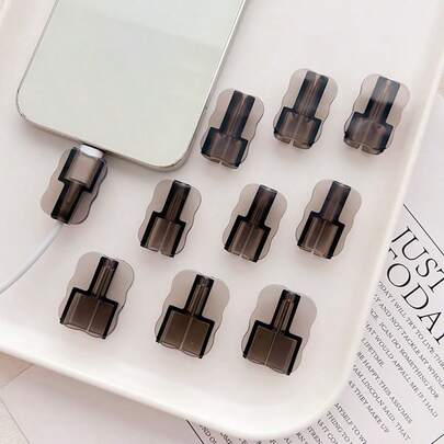 2-10 件 USB Type-C 线缆保护套，防裂、防断裂、防缠绕，适用于