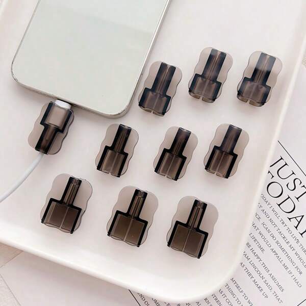 2-10 Stücke USB Typ-C Kabel Schutzhüllen Anti-Riss, Anti-Bruch, Wickelschutz kompatibel mit iPhone