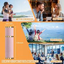 Atomizador de perfume de viaje de 5ml, recargable, portátil, de, vaporizador de colonia de tamaño de bolsillo, botella de spray de fragancia vacía, regalo para mujeres y hombres, color rosa