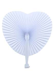 1-50pcs White Paper Fans, Wedding Supplies, Hand Cranked Folding Fans, White Paper Folding Fans, Circular Folding Fans, Origami Fans, Decoration For Bachelor Party Weddings, Bride Gift Giving Events, Bridesmaids Holding Folding Fans, Props For Bachelor Party Photo Booths, Bridesmaids Gift Wedding Decorations, Perfect For Parties And Events, Perfect Summer Accessories
