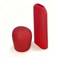 1set Silicone Car Gear Shift Knob Cover And Handbrake Cover, Elastic, Anti-Slip, Wear-Resistant Gear Shift Protector And Handbrake Cover For , High-Quality Car Gear Shift Protection, Non-Glass Silicone Cover For Car Transmission + Brake Cover Set - Multicolor - View 17