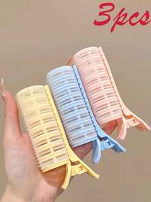 3 /1 Duck-Shaped Air Bangs Curling Iron, Lazy And Curly Bangs Puffing Tool, Heat-Free Hair Styling Device, Puffing Hair Clip Accessory - DIY Puffing Hairstyle Kit, Suitable For All Hair Types