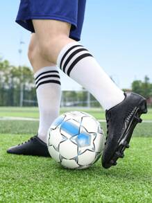 Men Football Outdoor Sports Student Professional Competition Training Shoes Long Spikes Shoes Exam Special Go With Leggings