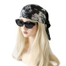 Hair Bandanas For Women Hair - Punk Head Wraps For Girls Hair Scarf Grunge Disco Head Cover Hair Accessories