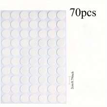 Doppelseitige Klebepunkte, klebrige Knetmasse, abnehmbare Poster-Putty, transparente, wiederverwendbare runde Befestigungssticker, durchsichtiges klebriges Klebeband zum Aufhängen von Bildern und Ballons an der Wand