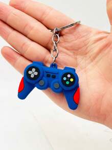 1/6 Piece Set Of Cartoon Creative Silicone Game Console Keychains For Boys And Girls, Car Keys/Luggage Pendant Decorations, Suitable For Pendant Gifts For Classmates And Friends