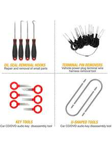 Automotive Disassembly Tool Set – Headlight Lens Pliers And Rubber Buckle Screwdriver For Removal Of Plastic Fasteners Clips And Interior Components