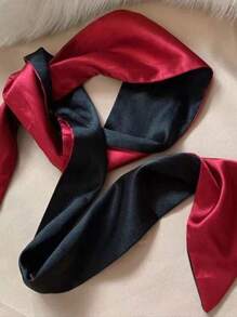 Women's Customized Long Satin Eye Mask, Customized Text Eye Mask, Customized Name, Unique Sexy And Comfortable Sleeping Eye Mask, Two-Color Soft Lace-Up Eye Mask, Personalized Multi-Functional Webbing Eye Mask, A Personalized Gift For Your Girlfriend