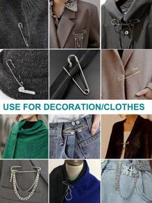 4/5/8/10/12/20Pcs7.5cm Large Pin For Clothes Leather Canvas Blankets Crafts Skirts Kilts