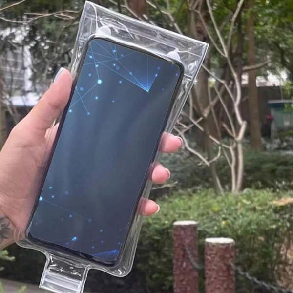 1/2/5pcs Waterproof Phone Pouch With Charging Port, Universal For Motorcycle, Bicycle, Supports Touchscreen, Standard Size, Suitable For Electric Vehicles, Road Bikes, Mountain Bikes, Swimming & Outdoor Sports