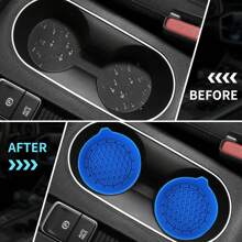 Silicone Cup Holder Inserts, Universal Non-Slip Cup Holders, Car Interior Accessories For Women And Men