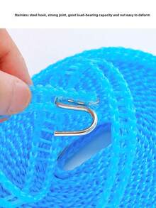 1pc 3m, 5m,10m Pink, Green, Blue Drying Clothes With Clothesline, Bedding With Clothesline, No Need For Punching Holes, Home Outdoor Windproof And Anti Slip Drying Clothes With Clothesline, Thick Bedding, Hanging Clothes, Balcony - Multicolor - View 9