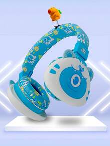 Ball Design Bluetooth Headband Headphones In A Pack Of 2 - 藍色 - 查看 1