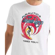 Nautica Beach Boys 's Classic-Fit Graphic T-Shirt | Fall Fashion | Men Sports Tees & Tanks - Bright White - View 1