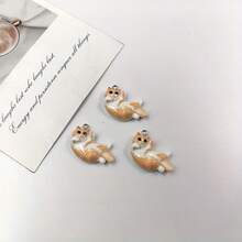 6/12pcs Cute 3D Cat Pendant - Resin Jewelry Accessories, Suitable For Jewelry Making, DIY Keychains, Bag Decorations, And Various Other Decorative Items, Making It Gift. - Cat Pendant Style B - View 7