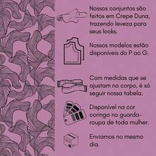 Conjunto 3 Peças Short Capa e Top Várias Formas De Usar Elegante Despojado Duna Bonito Preto