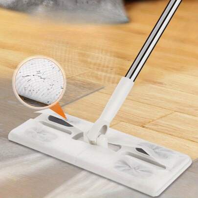 Electrostatic Dusting Mop For Home - Efficiently Removes Pet Hair, Oil Stains, And Water Marks From Floors, Furniture, And Bathroom Surfaces - Ready To Use And Throw, Easy Absorption Design, Static Dust Mop Modern Mop Design Highabsorbency Mop