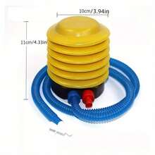 1pc Manual Pull Type Strong Floor Air Pump, Fast Air Pump, Handheld Air Pump, Fast Inflation, Portable Manual Air Pump Suitable For Outdoor Use, Swimming Rings, Mattresses, Swimming Pool Floats, Inflatable Accessoriess, Beach Essentials, Beach Accessories - Multicolor - View 8