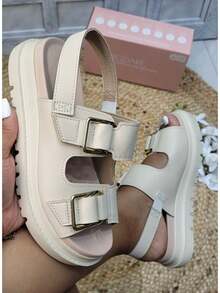 Modare Women's Ultra Comfort Platform Sandal - Branco Off - Ver 2