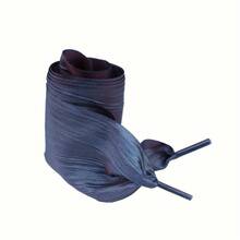 1 对/2 件 120 厘米长 5 厘米宽蝴蝶雪纺褶皱鞋带，适合休闲帆布运动鞋和缎面冬鞋 - 彩色 - 查看 13