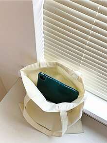 One Piece, Vacation, Seaside, Shoulder Tote Bag, Customized Birthday Gift, Unique, Fashionable, Summer Beach Bag, Daily Commuting, Large Capacity, Foldable, Simple, Exquisite - Multicolor - View 9