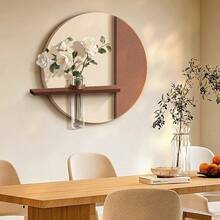 3D Sandstone Decorative Painting, Modern Cream Aesthetic Living Room Sofa Background Wall Art, Premium Green Plant Wall Decor [Artificial Green Plant Not Included]