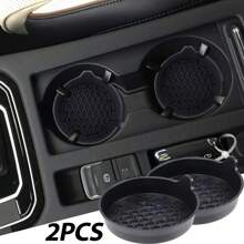 Silicone Cup Holder Inserts, Universal Non-Slip Cup Holders, Car Interior Accessories For Women And Men