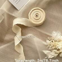 Ruy băng satin nhún 4cm, thun chất lượng cao dùng cho Ngày của Nữ thần, Ngày của Mẹ, Ngày lễ tình nhân, Bánh, Bao bì hộp sinh nhật, Gói quà, Phụ kiện tóc, Bó hoa, Trang trí bánh DIY, Nơ - Nhiều màu - Xem 11