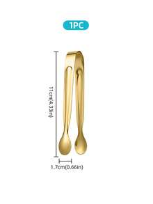 10 件不锈钢小夹子，适用于方糖、冰块、迷你水果、糖果、甜点、派对 - 餐厅、咖啡厅、下午茶、派对、酒店用品 - 糖夾 - 查看 14