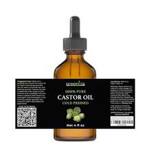 GreenIVe - 100% Pure Castor Oil GLASS - Cold Pressed - Hexane Free - Exclusively On  (16 Ounce) - 4 Fl Oz (Pack Of 1) - View 4