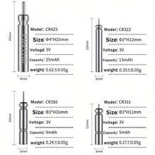 5 Fishing Floats Using CR425 CR322 CR316 Batteries. Night Fishing Floats Equipped With 3V Lithium Batteries Are Essential Accessories For Fishing