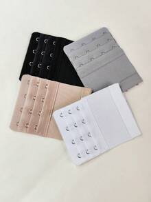 12pcs Bra Strap Extenders With Elastic, 2/3/4 Hooks, Adjustable And Comfortable Bra Extension - Multicolor - View 7