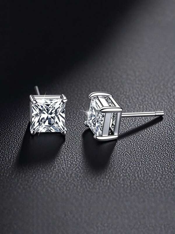 E3222W Men's Earring / Ear Stud, Minimalist And Practical, Multi-Functional