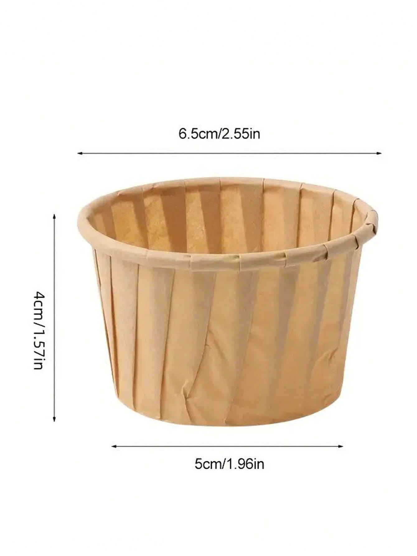 100 حافظة كب كيك ، أكواب ورقية صغيرة للخبز ، حافظا...