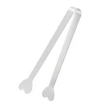 430不锈钢食物夹迷你零食夹ins风冰块饼干水果办公室糖夹创意食物夹小手掌形防滑钳厨房食物夹肉夹包子夹重型